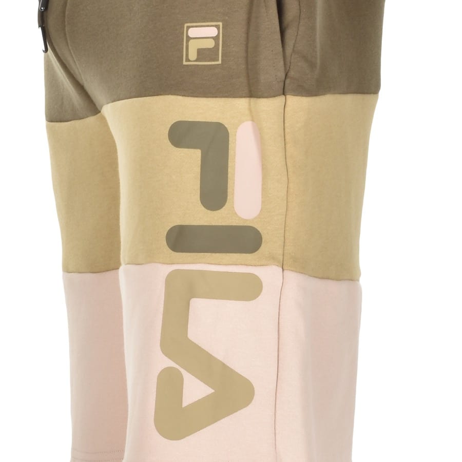 Alternative Image for ProductFila Vintage Stu 2 Cut And Sew Logo Shorts Khaki3